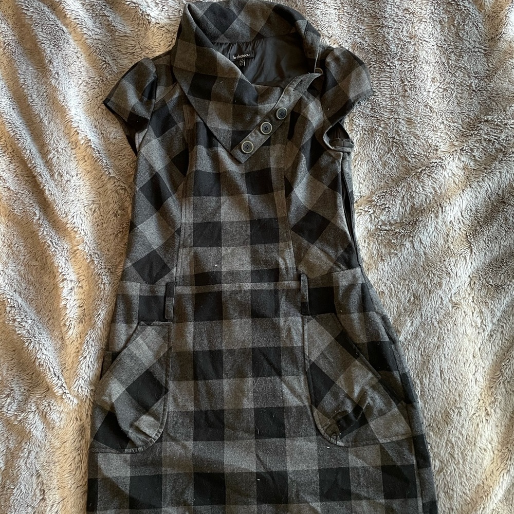 Le chateau plaid dress